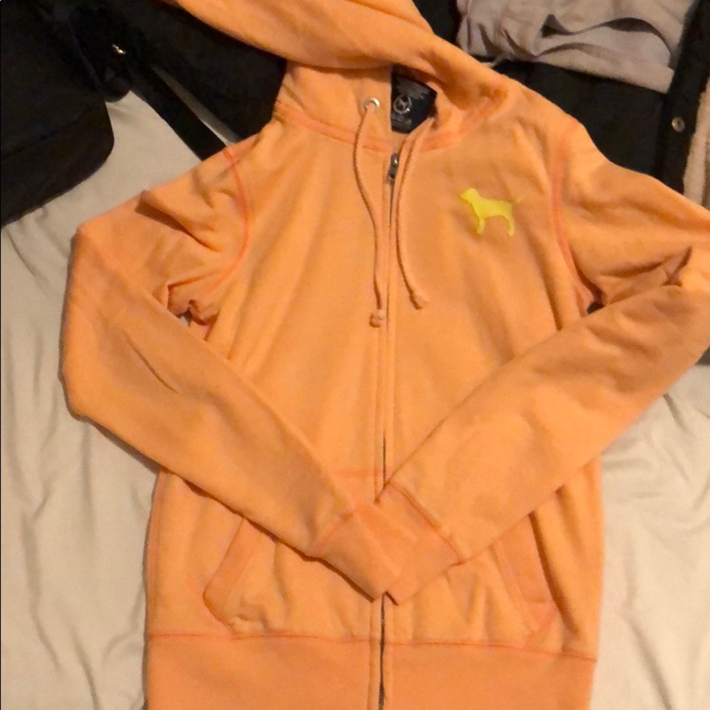 VS Pink hooded sweatshirt